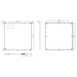 Amorphous Silicon Sensors Flat Panel Detector Dynamic DR And Non-Destructive