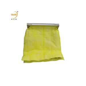 F5 Medium Efficiency Air Filter Bag Pocket Filter With Galvanized Frame