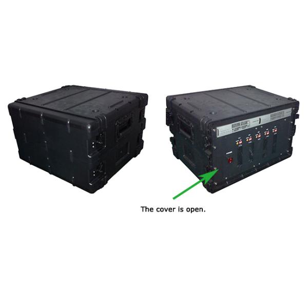 High Performance Convoy Bomb Jammer , Mobile Phone Jammer 700*430*430mm Size