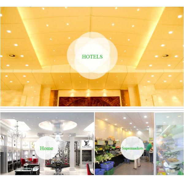 Interior 2 * 30W Square LED Recessed Downlight Adjustable SHRAP Chip Dimmable