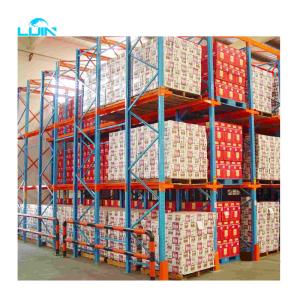 Heavy Duty Beam Shelving Rack / Warehouse Storage Selective Pallet Racking