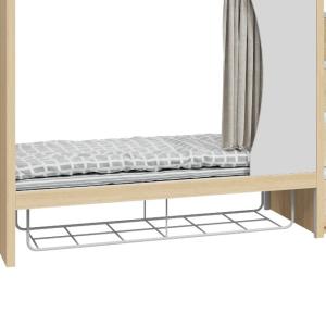 Modern Design Easy Assembly Bunk Beds With Cabinet For Student Dormitory Support