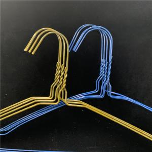 China White Color 1.9mm Low Price Steel Cloth Wire Hanger Wholesale In Qatar on sale