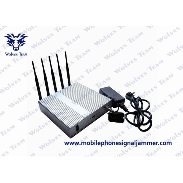 Quality WiFi 3G 4G Cell Phone Scrambler 2400 - 2500MHz Compact Design CE Certificated wholesale