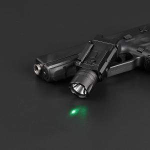 White Led 400 Lumen High Power Compact Tactical Flashlight With 20MM Rail