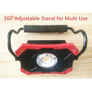 Outside Solar Powered Construction Lights 10W Rechargeable Led Work Light