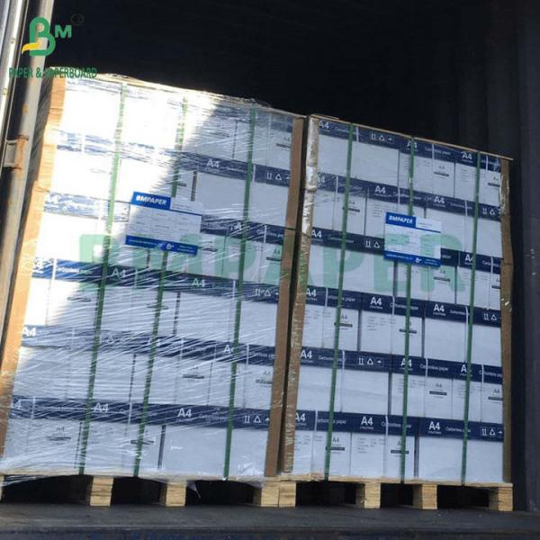 Quality White CB Yellow CF 75grs 78grs Blank Carbonless NCR Paper 8.5"X 14" Black Image wholesale