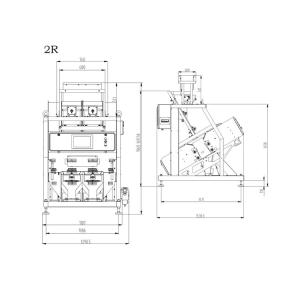 Infrared Color Sorting Equipment With User Friendly Touchscreen Interface