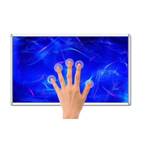 Quality UHD 75" inch LCD LED touchscreen Android Monitor interactive whiteboard touch screen display PC kiosk support HDM1 DP VGA inputs wholesale