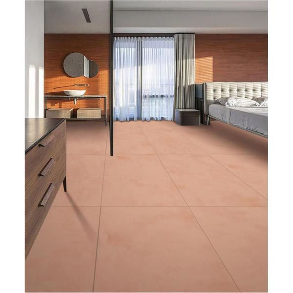 Quality Soft Glazed Antibacterial Porcelain Tiles 24x48 Kitchen Orange wholesale