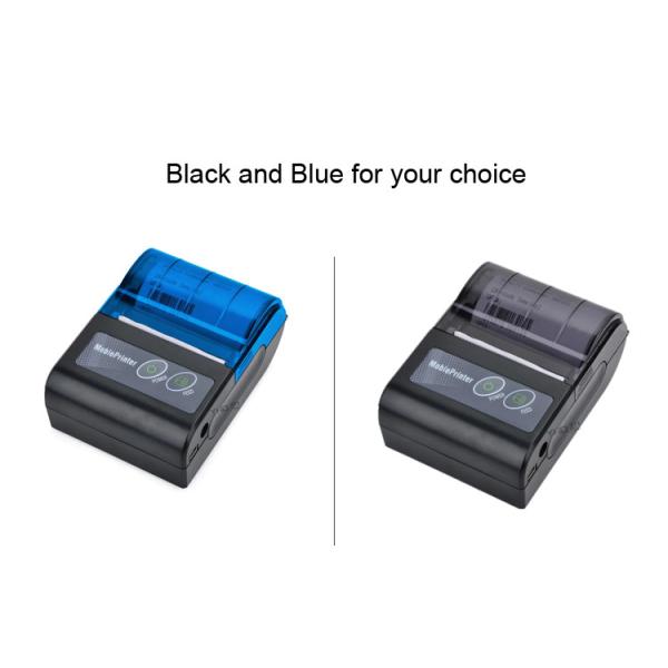 Bluetooth 58mm Thermal Receipt Printer Portable Mini Ticket Printer lithium battery