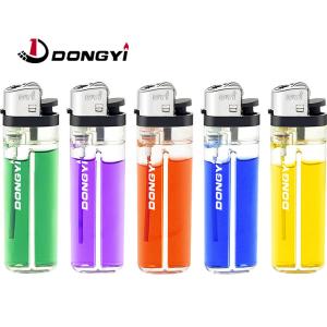 MSDS Certified Custom Cigarette Gas Lighter with Rechargeable and Changeable