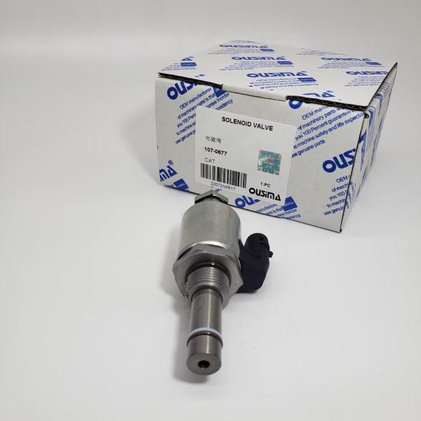 107-0677 Excavator Solenoid Valve For 3412E 3408E 3412E C30 C32 D8L D9L