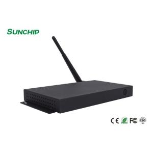 Durable 4K Media Player Box With CMS Software Support HD IN OUT LVDS EDP WIFI