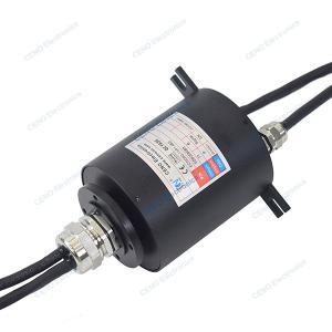 Customized Waterproof Slip Ring with IP65 and Rotating Encoder Signal Connector