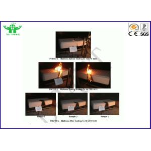 Lab 16 CFR1632 Mattresses and Mattress Pads Flammability Testing Equipment