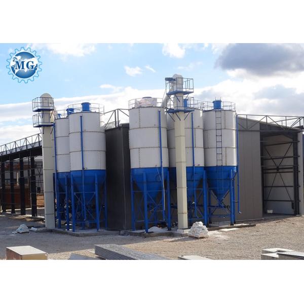 Twin Shaft Mixer Dry Mixed Mortar Line Reliable And Efficient With Aggregate