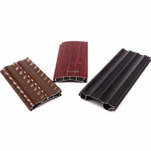 China High Quality 6063-T5 Customized Aluminum Roller Shutter Slat Profile on sale