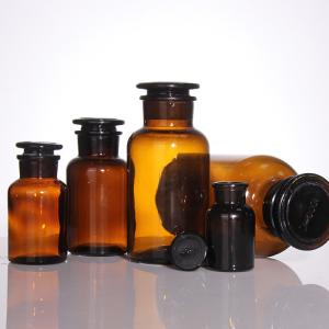 Clear Brown Amber Glass Medicine Bottles Jar 125ml 250ml 500ml 1000ml