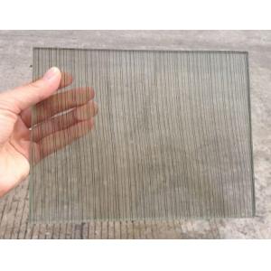Laminated Mesh Laminated Glass For Window Glass With Unique Design