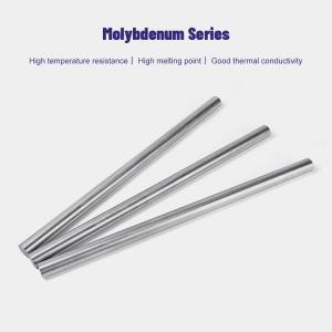 High Density Smooth Molybdenum Rod Stock 0.080 Inches To 6.00 Inches