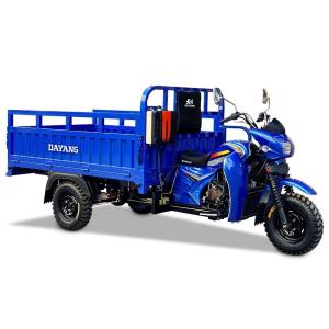 China Open Body Type Motorized Cargo Tricycle Motorcycle with Front Disc Rear Drum Brake on sale
