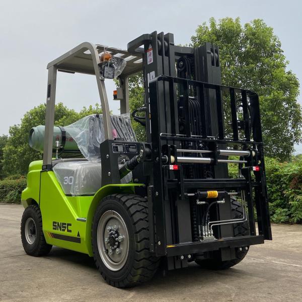 FL30 3ton LPG Forklift with Fork Positioner and Side Shifter Lift Height 3000