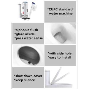 Washdown Two Piece Toilet Set For Small Space 1.0/1.6 Gpf Washroom Commode