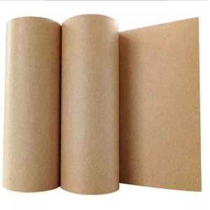 Protective 80gsm Brown Paper Wrapping Roll Greaseproof Kraft Tissue