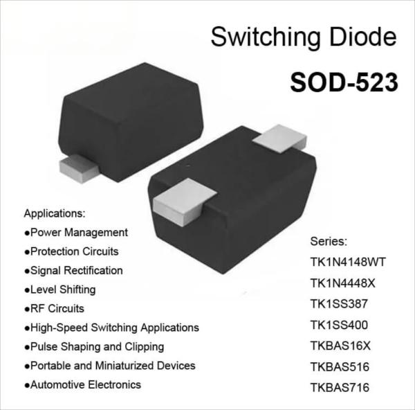 SOD-523 Package Outline Plastic Encapsulated Switching Diodes Engineered for