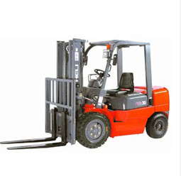 Quality HELI H2000 3 Ton Used Diesel Forklift 3m Lifting Height With 2 Stages Masts Heavy Duty wholesale
