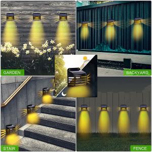 Waterproof IP65 0.5W Solar Motion Sensor Wall Light 3.7V 600mAh
