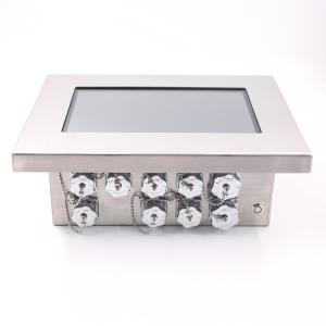 350cd/M2 Waterproof Panel PC SUS304 10 Inch RFID NFC With Ethernet RS232