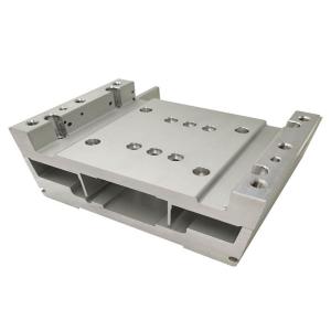 Anodized Aluminum Extrusion Parts Customized CNC Turning Parts Erosion Resistant