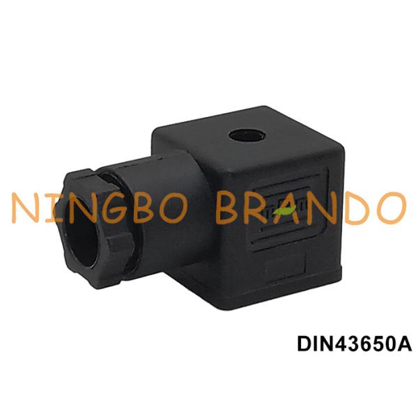 Quality DIN 43650 Form A Solenoid Coil Plug Socket Connector EN 175301-803 wholesale