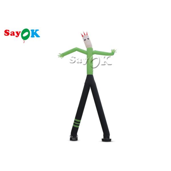 Dancing Inflatable Man 8m 24ft Green Mini Hand Shaking Inflatable Air Dancer Man