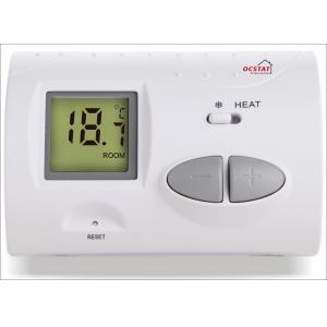 Wireless Non - Programmable Room Thermostat , Digital Fan Coil Thermostat