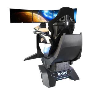 Virtual Reality Headset Flight Simulator Games 3 Axis 360 Chair Joystick Stick