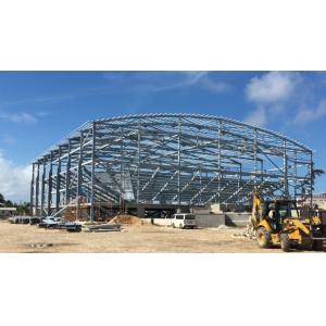 JIS , DIN Standard Poultry Farm Structure With H Section Column / Beam