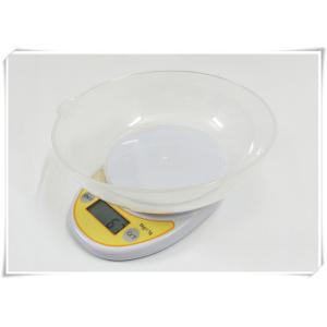 Bowl Type Digital Food Weighing Scales 5000g Capacity With Tare Function