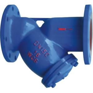 6 Inch Pressure Y Type Strainers , Cast Iron Flanged Water Y Strainer