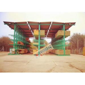Durable Double Sided Cantilever Rack Galvanized Warehouse Racking Shelves