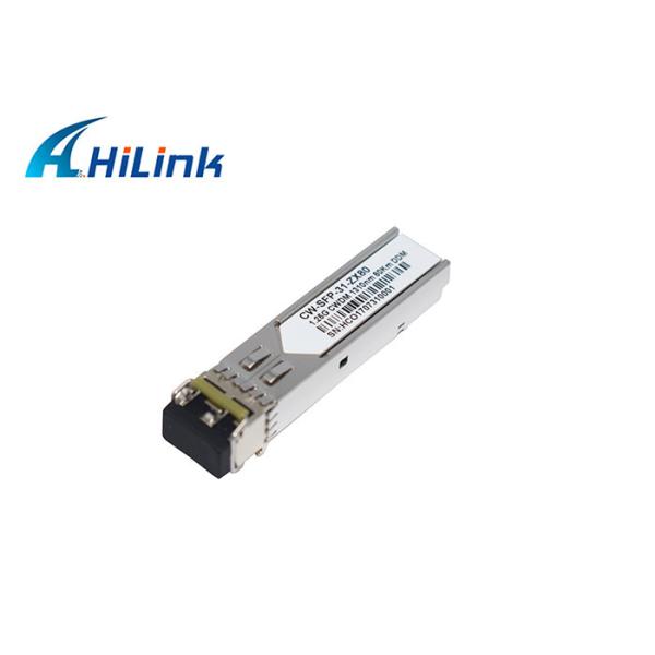 Quality 1.25Gbps 1.25G DOM 1310nm 80km ZX CWDM SFP SFP Transceiver Module wholesale