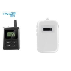 Cheap GFSK Model Tour Guide Headset System With Automatic Receiver And Transmitter for sale