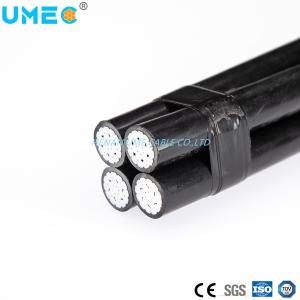 Service Aerial Bundled Aluminum Overhead ABC Cable for 0.6-1kv Range of