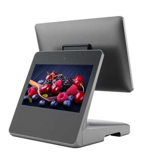 15.6 inch Full HD POS Machine with 11.6 inch Shinning 2nd Display and Wide