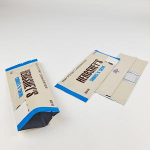 Wholesale Custom Printed Back sealed Pouches Chocolate Energy Bar Cookies Snack