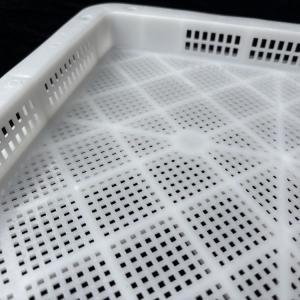 Perforated Food Grade Stackable Plastic Drying Trays For Freezing Of Fruits