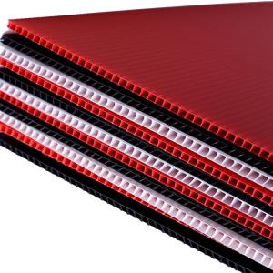 Good Toughness Hollow Core Plastic Sheets 610x920x3mm