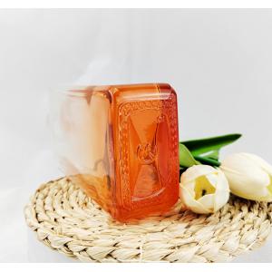 Glass Collar Round Shape Brandy Tequila Whisky Bourbon Empty Bottle 500ml